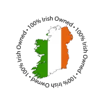 local irish map logo showing business in co wexford logo