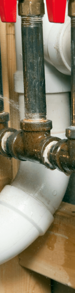 fixing a gas leak on inlet valve